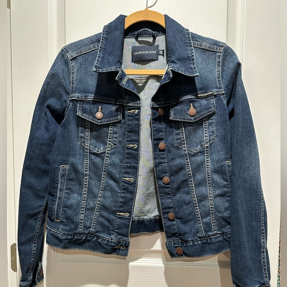 Calvin Klein denim jacket small